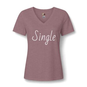 Single V-Neck Tee — Introvert Graphic Tee presented by Spark TV